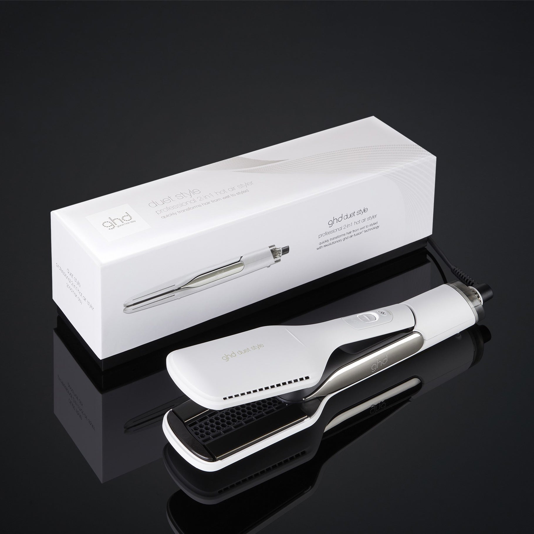 ghd duet style 2-in-1 - White