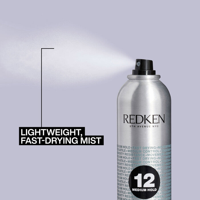 Redken Brushable Hairspray 295g – view 3 | UKIYO Salon Wanaka