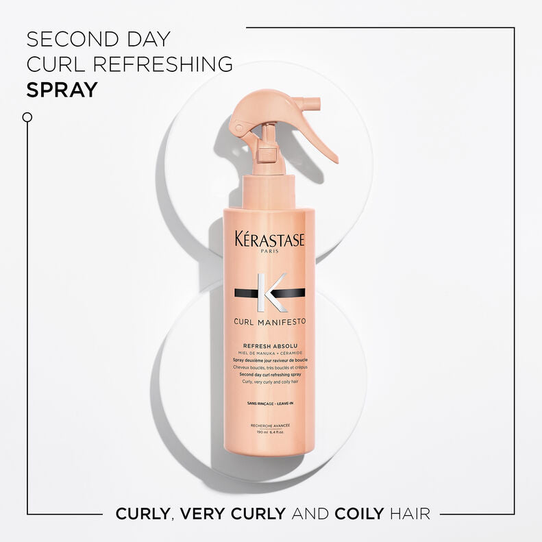 Kerastase Curl Manifesto Refresh Absolu 190ml – view 2 | UKIYO Salon Wanaka