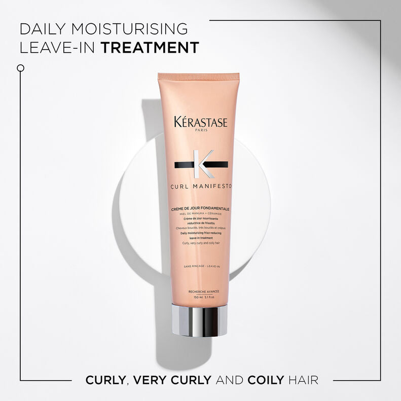 Kerastase Curl Manifesto Creme De Jour Fondamentale 150ml – view 2 | UKIYO Salon Wanaka