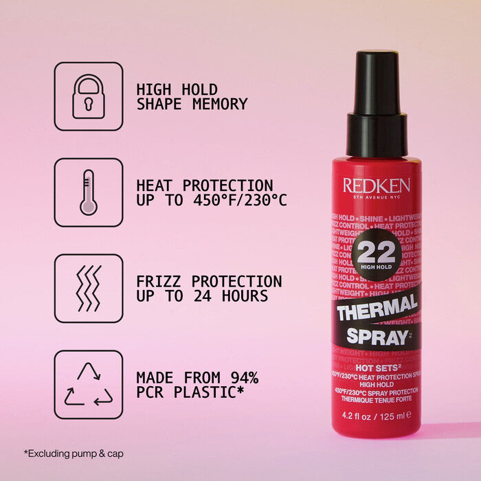 Redken Thermal Spray High Hold – view 2 | UKIYO Salon Wanaka