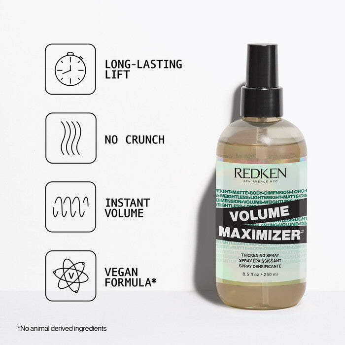 Redken Volume Maximiser Spray – view 2 | UKIYO Salon Wanaka