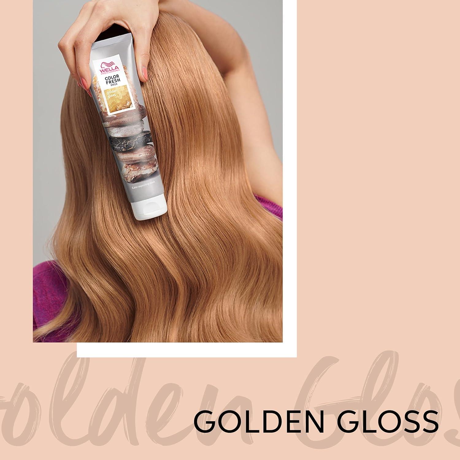 Wella Color Fresh Mask Golden Gloss 500ml | UKIYO Salon Wanaka