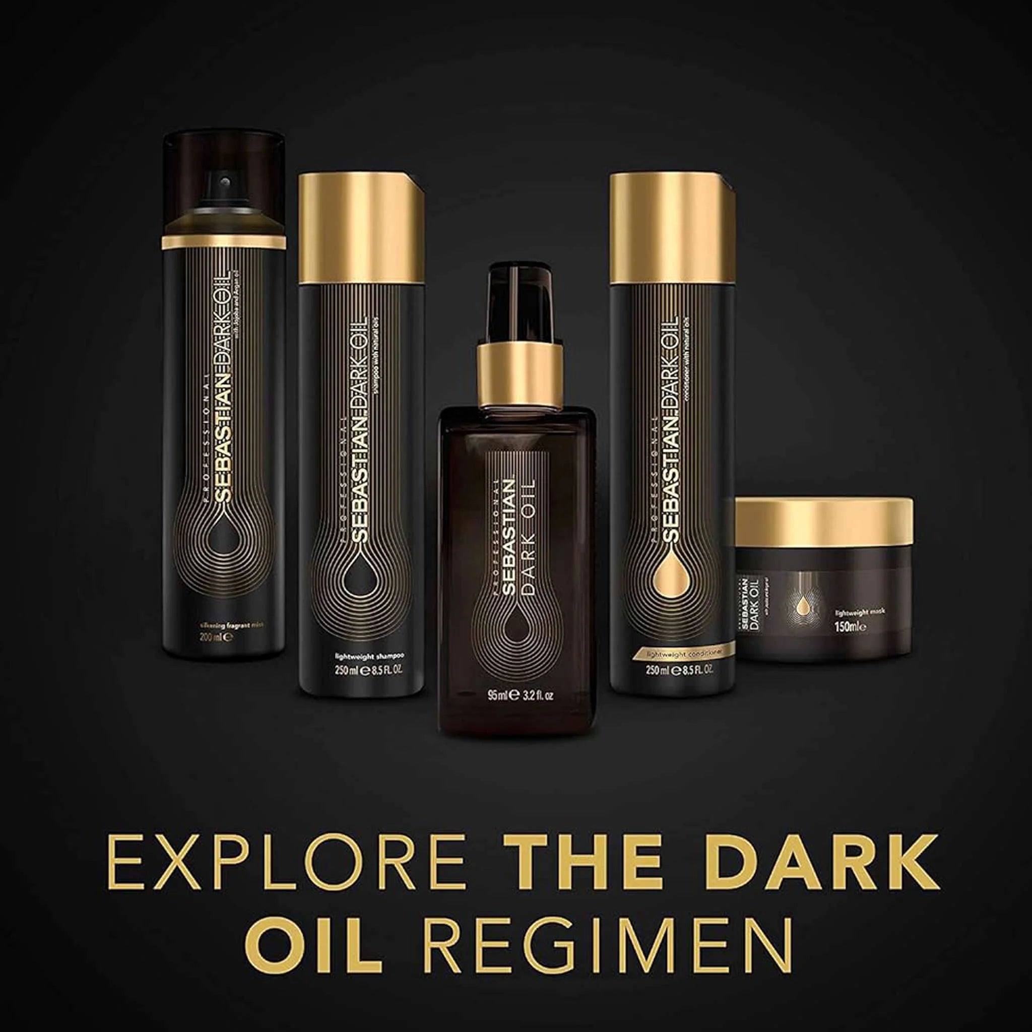 Sebastian Professional Dark Oil Smooth & Shine Mask | UKIYO Salon Wanaka
