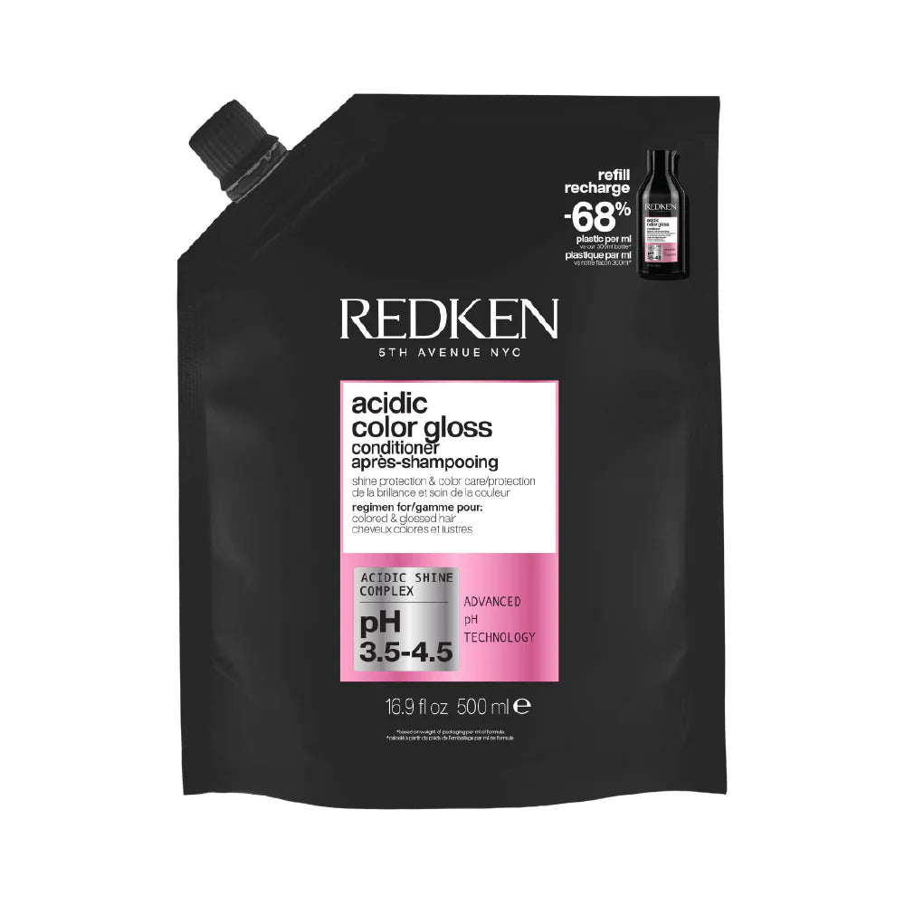 Redken ACIDIC COLOR GLOSS CONDITIONER 500ML REFILL | UKIYO Salon Wanaka