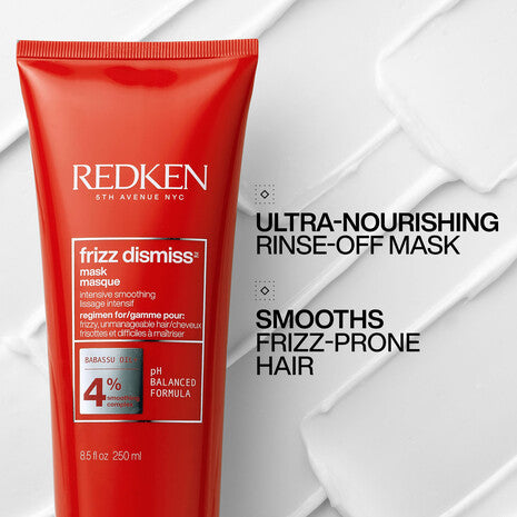 Redken Frizz Dismiss Hair Mask 250ML – view 2 | UKIYO Salon Wanaka