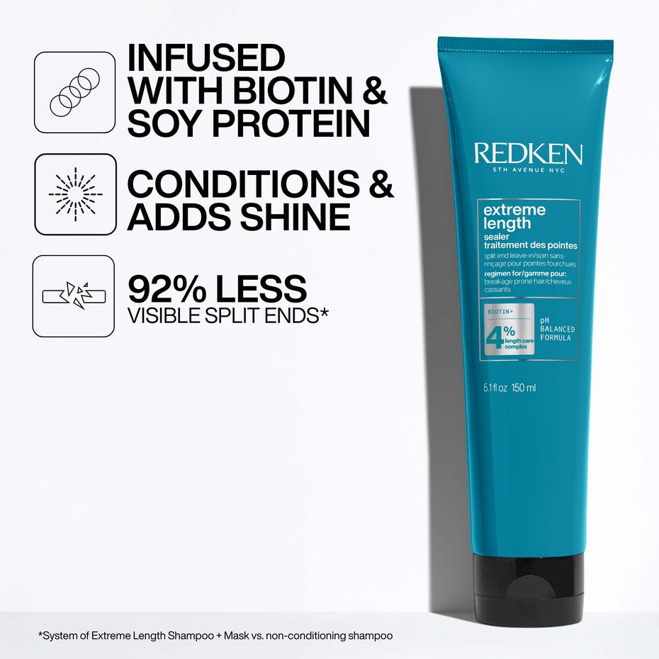 Redken Extreme Length Sealer 150ml – view 2 | UKIYO Salon Wanaka