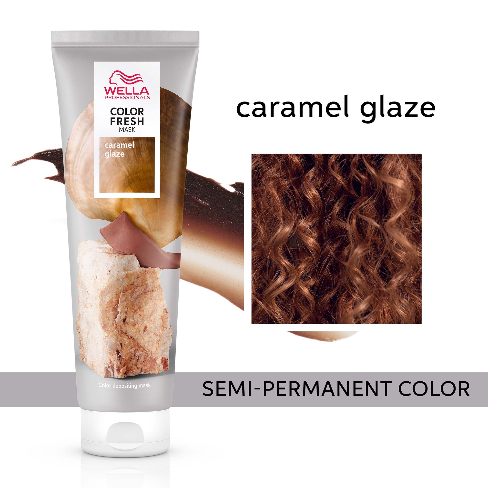 Wella Color Fresh Mask Caramel Glaze 150ml - Wella Professionals | Buy Online NZ - UKIYO Wanaka