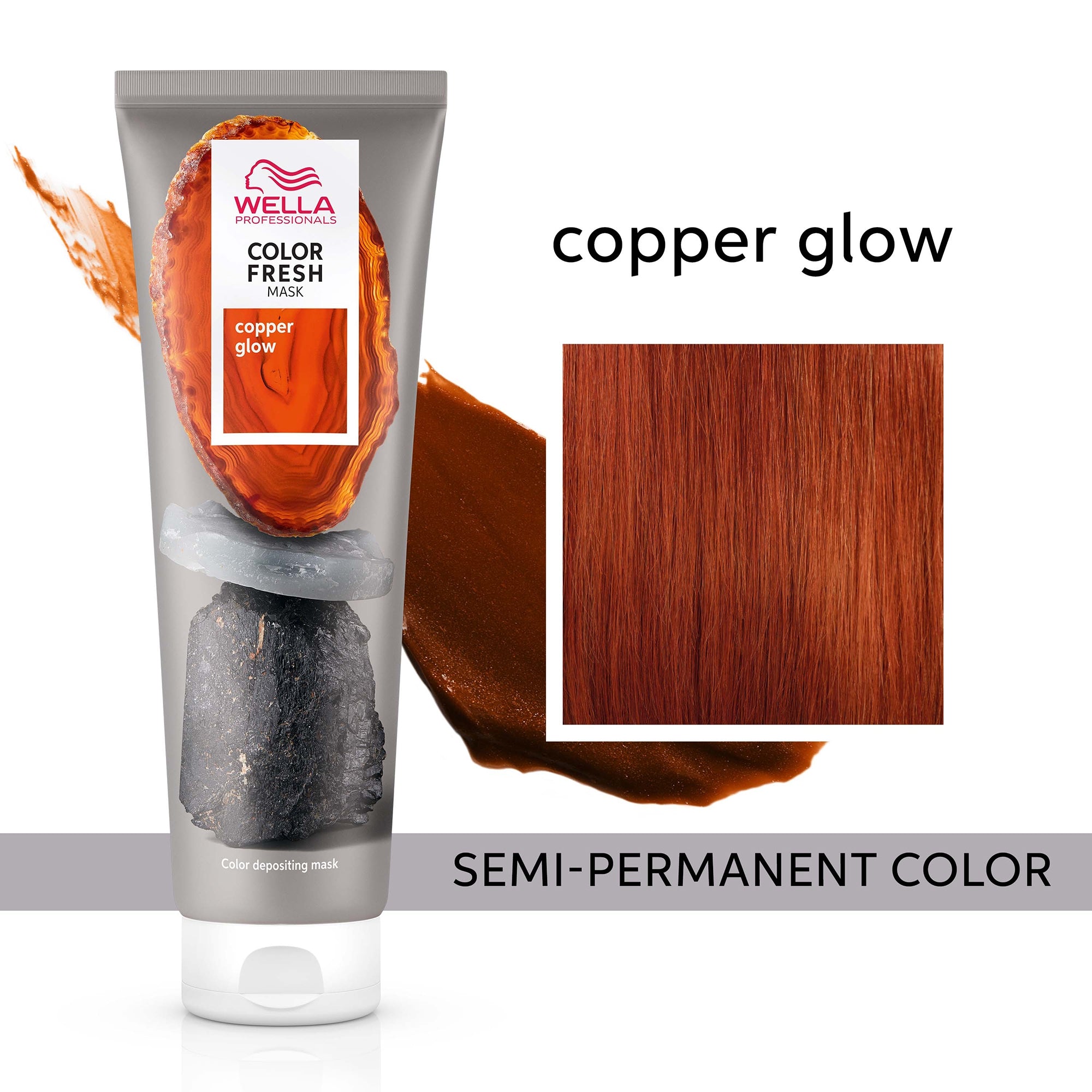 Wella Color Fresh Mask Copper Glow 150ml - Wella Professionals | Buy Online NZ - UKIYO Wanaka