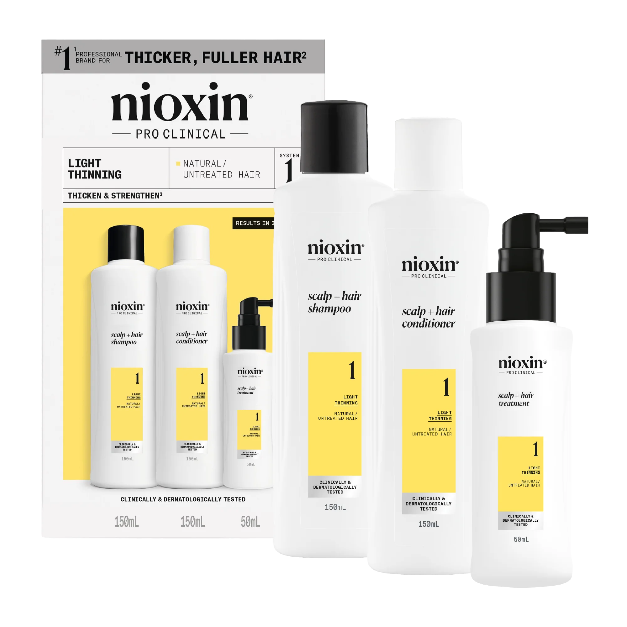 Wella Scalp + Hair Thickening System 1 Trial Kit | UKIYO Salon Wanaka