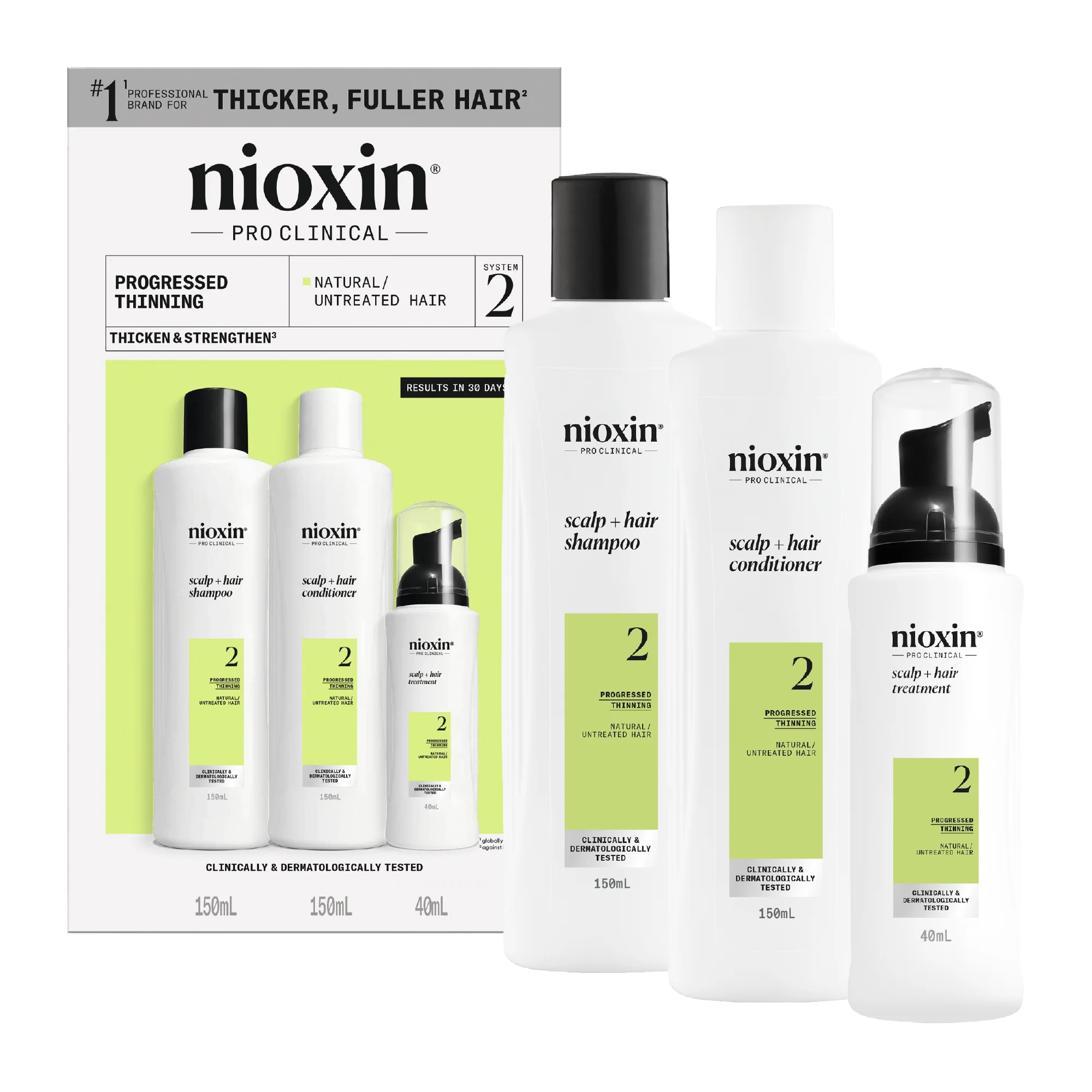 Wella Scalp + Hair Thickening System 2 Trial Kit | UKIYO Salon Wanaka