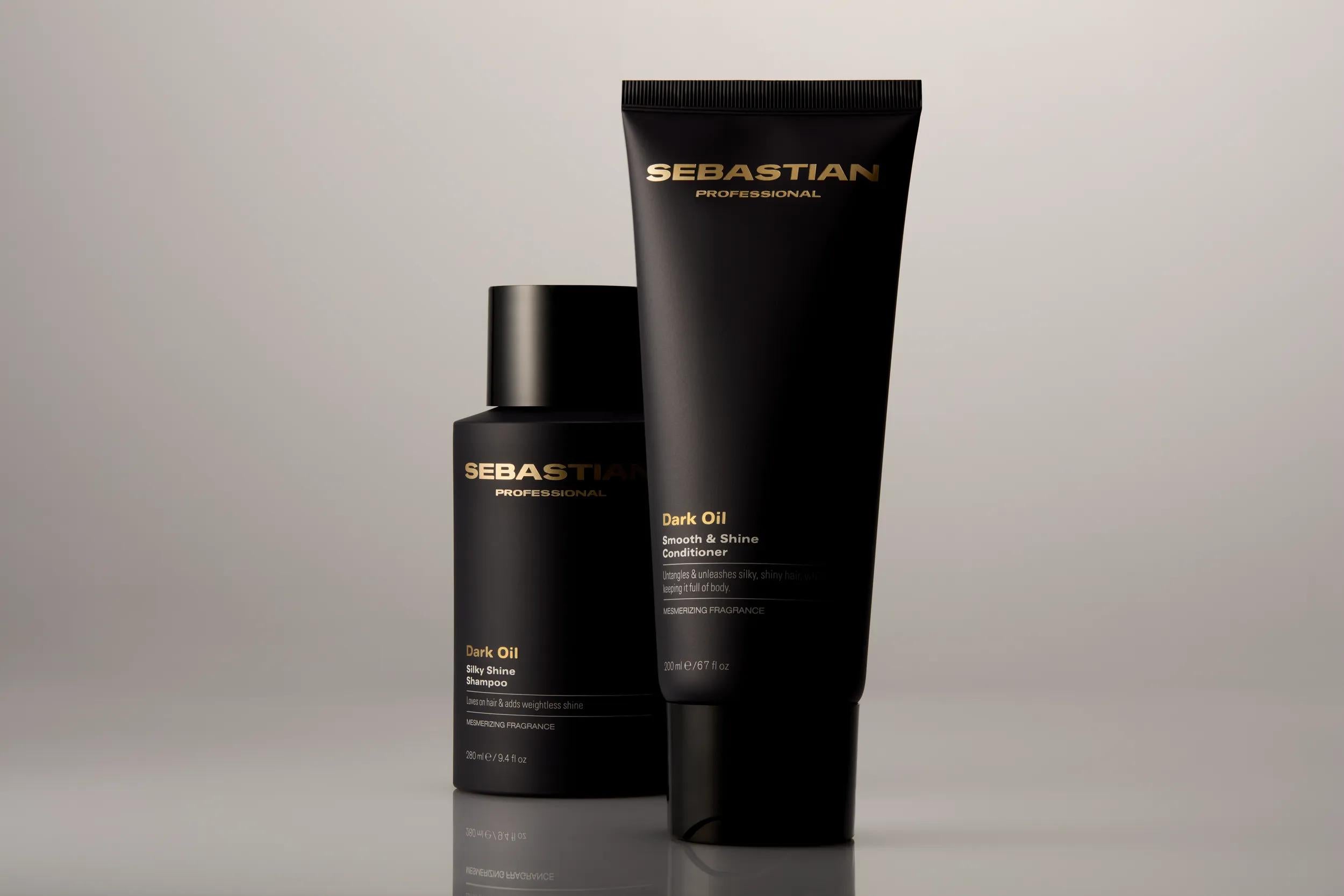 Sebastian Professional Dark Oil collection at UKIYO Salon Wanaka