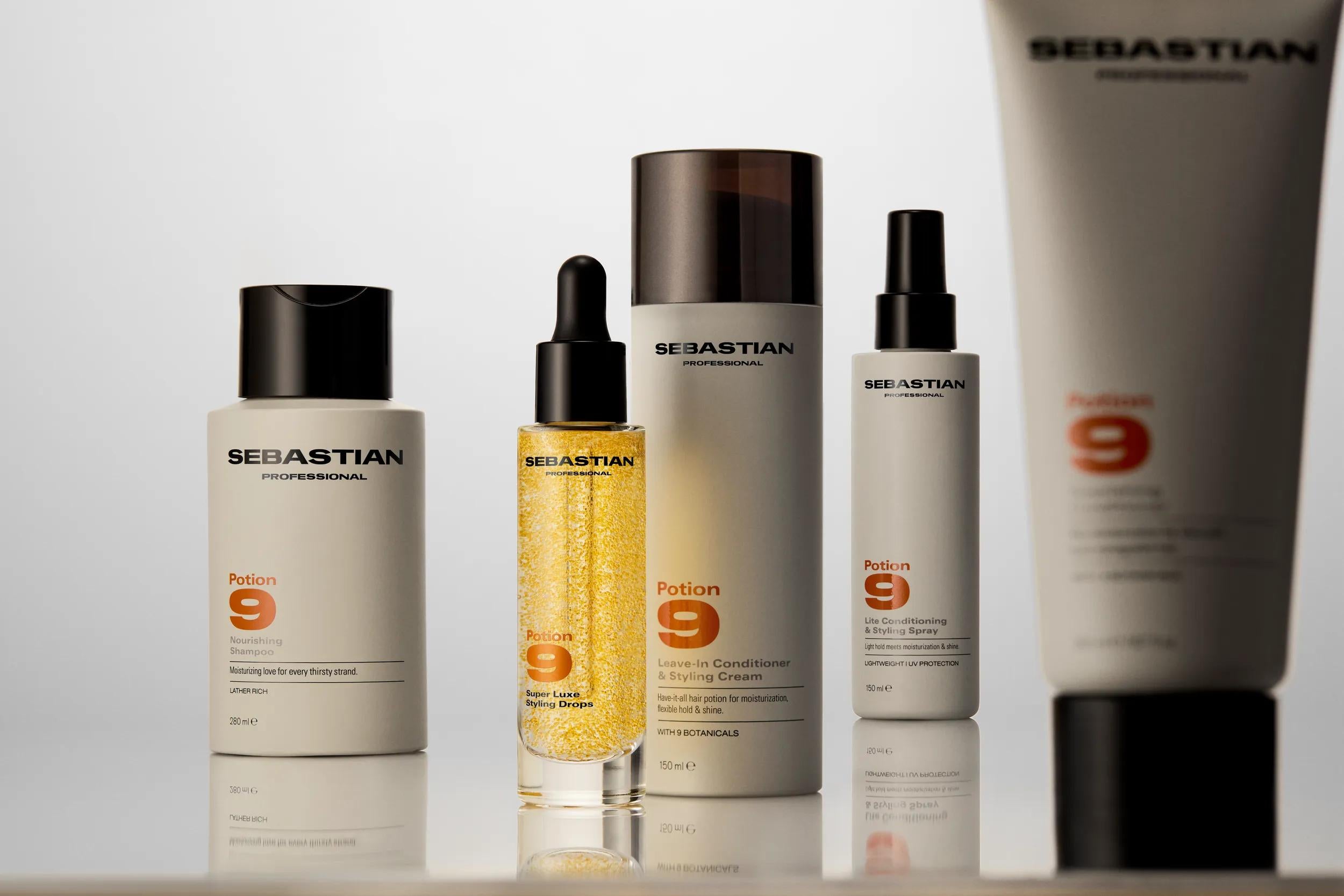 Sebastian Professional Potion 9 collection at UKIYO Salon Wanaka