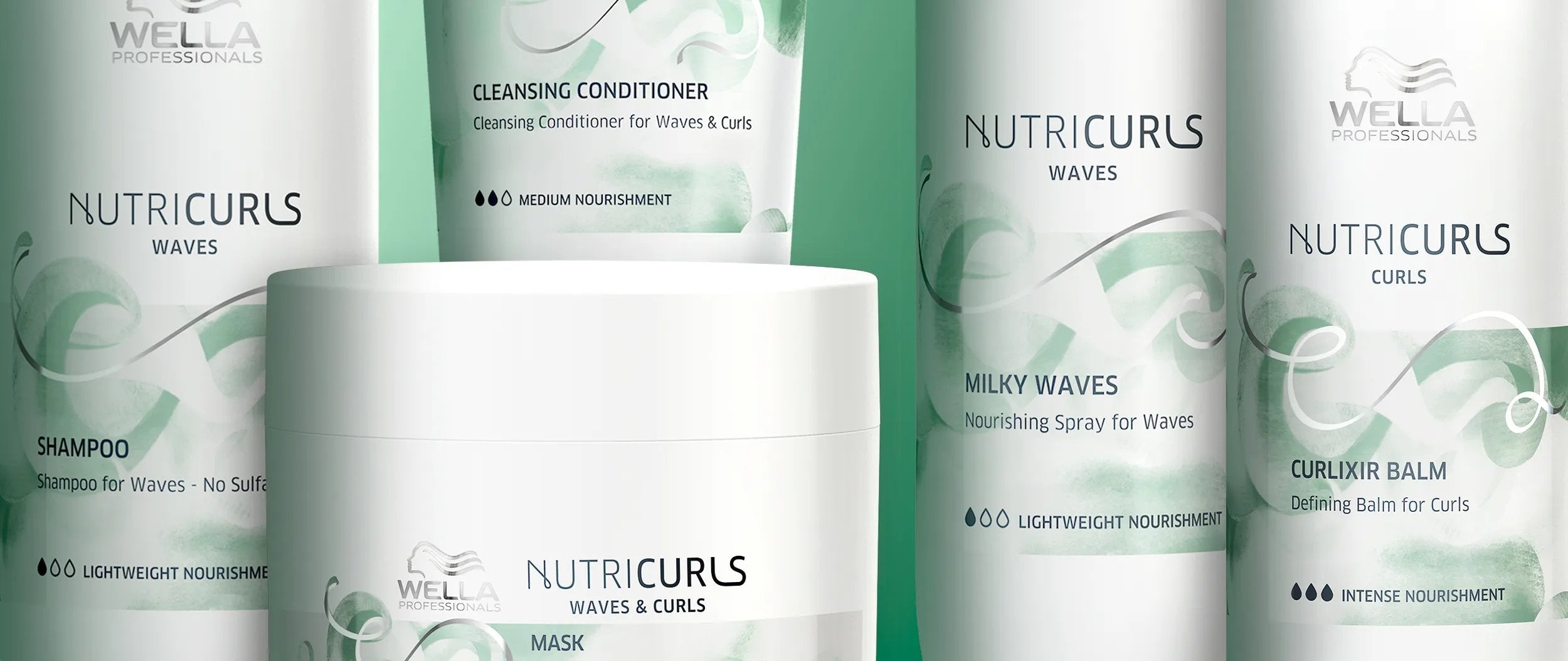Wella NutriCurls collection at UKIYO Salon Wanaka