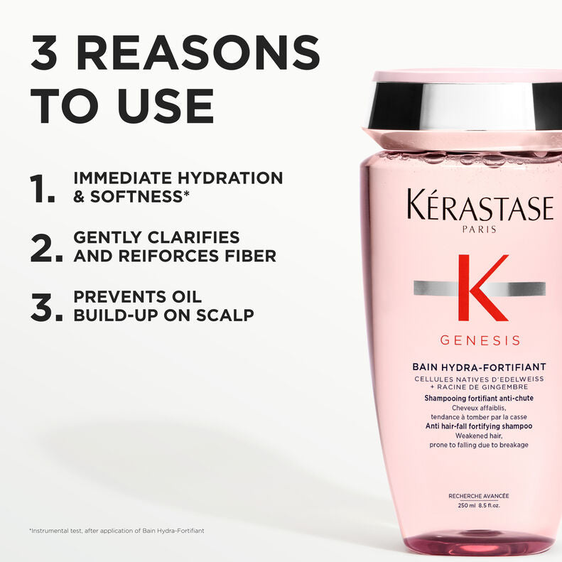 Kerastase Genesis Bain Hydra-Fortifiant 250ml – view 3 | UKIYO Salon Wanaka