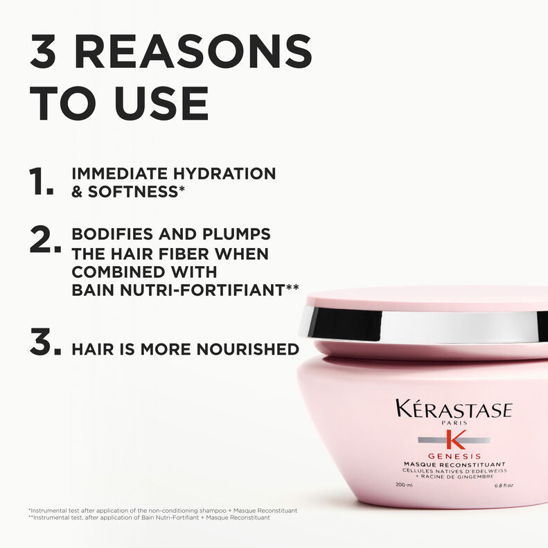 Kerastase Genesis Masque Reconstituant 200ml – view 4 | UKIYO Salon Wanaka