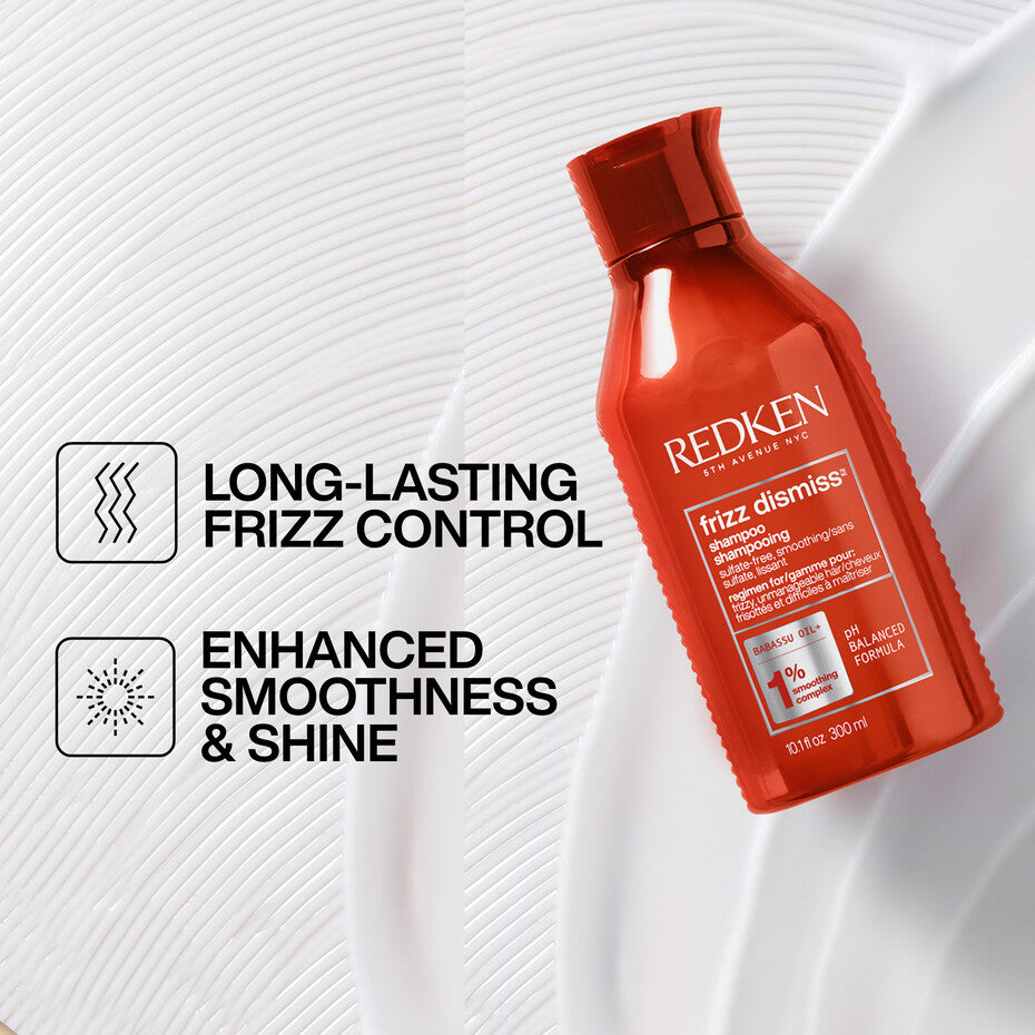Redken Frizz Dismiss Shampoo 300ML – view 2 | UKIYO Salon Wanaka