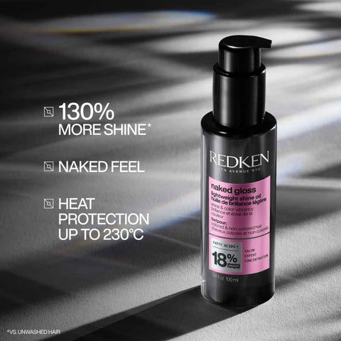 Redken Naked Gloss Lightweight Shine Oil 100ml 100ml | UKIYO Salon Wānaka NZ