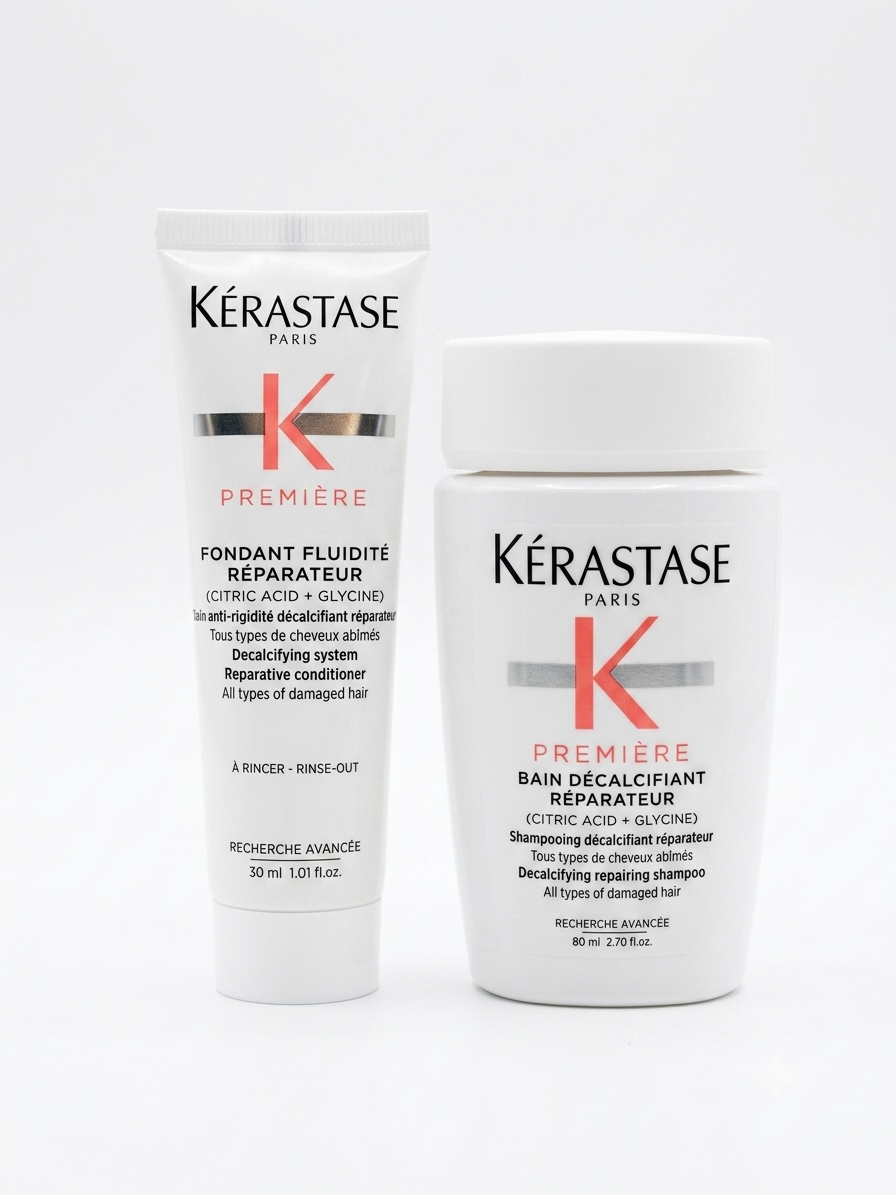 Kérastase Première travel duo — Bain Décalcifiant 80ml and Fondant Fluidité 30ml