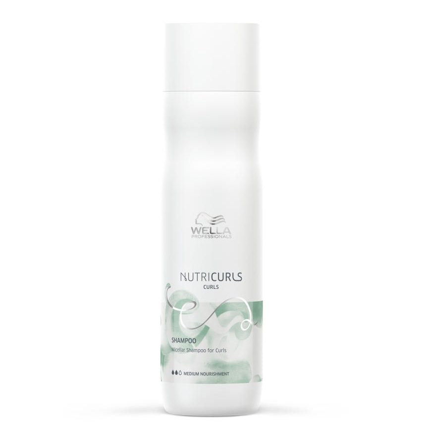 Wella Nutricurls Micellar Shampoo Curls 250ml | UKIYO Salon Wanaka