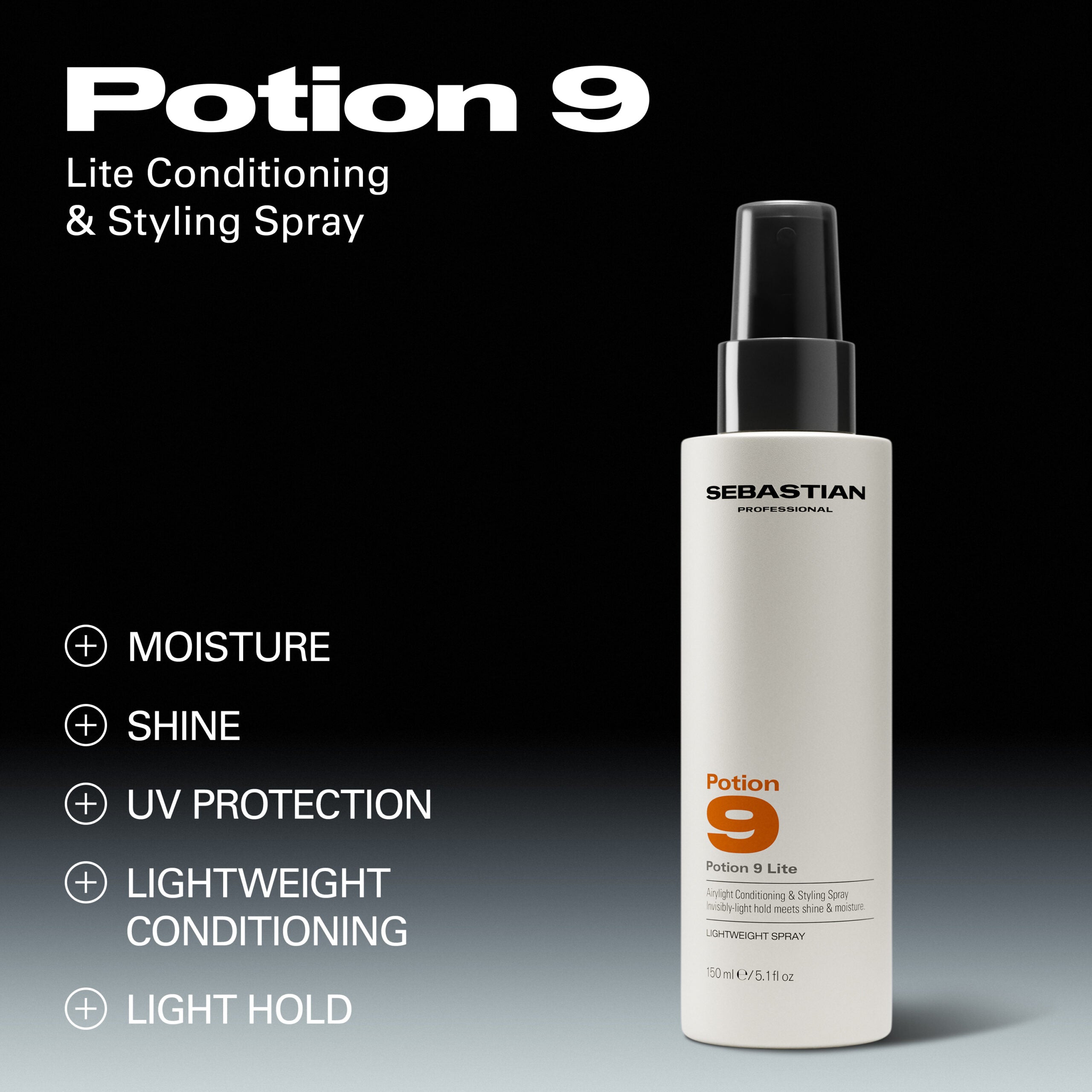 Sebastian Professional Potion 9 Lite Conditioning & Styling Spray | UKIYO Salon Wanaka