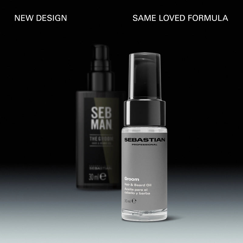 Sebastian Professional SEBMAN Groom Hair & Beard Oil | UKIYO Salon Wanaka