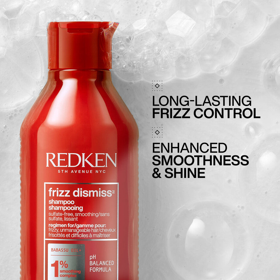 Redken Frizz Dismiss Shampoo 300ML – view 3 | UKIYO Salon Wanaka