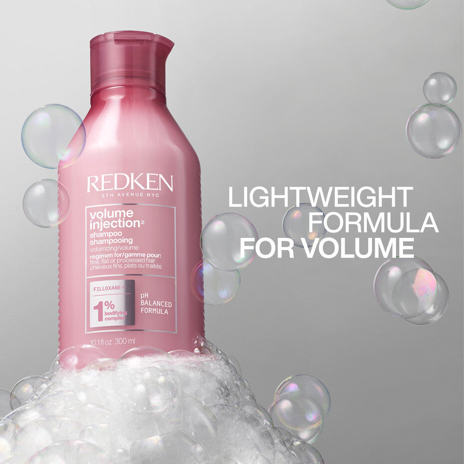 Redken Volume Injection Shampoo 300ml – view 2 | UKIYO Salon Wanaka
