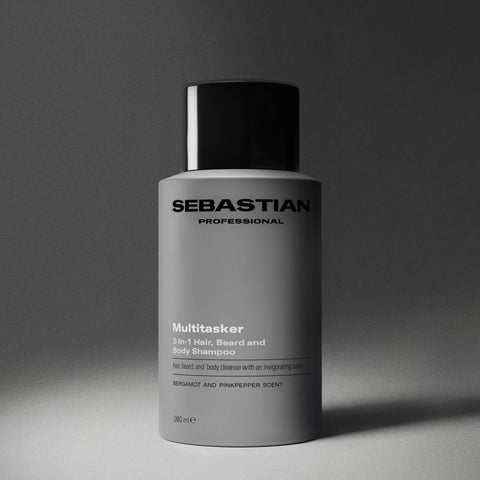Sebastian Professional SEBMAN Multitasker 3-in-1 Hair, Beard & Body Shampoo | UKIYO Salon Wānaka NZ
