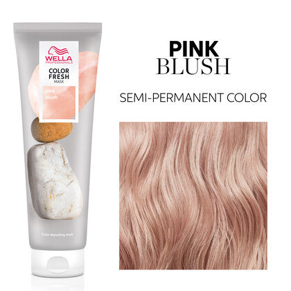 Wella Color Fresh Mask Pink Blush 150ml | UKIYO Salon Wanaka