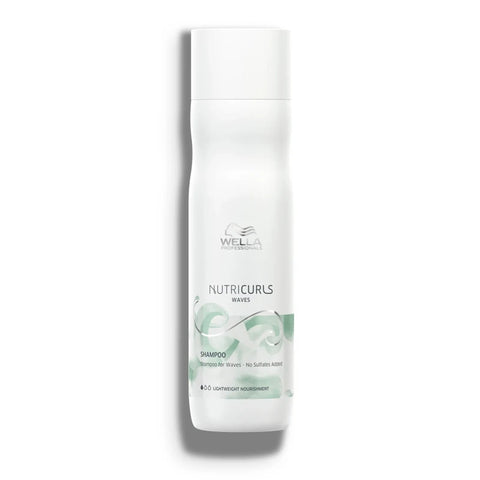 Wella Nutricurls Shampoo Waves 250ml 250ml | UKIYO Salon Wānaka NZ