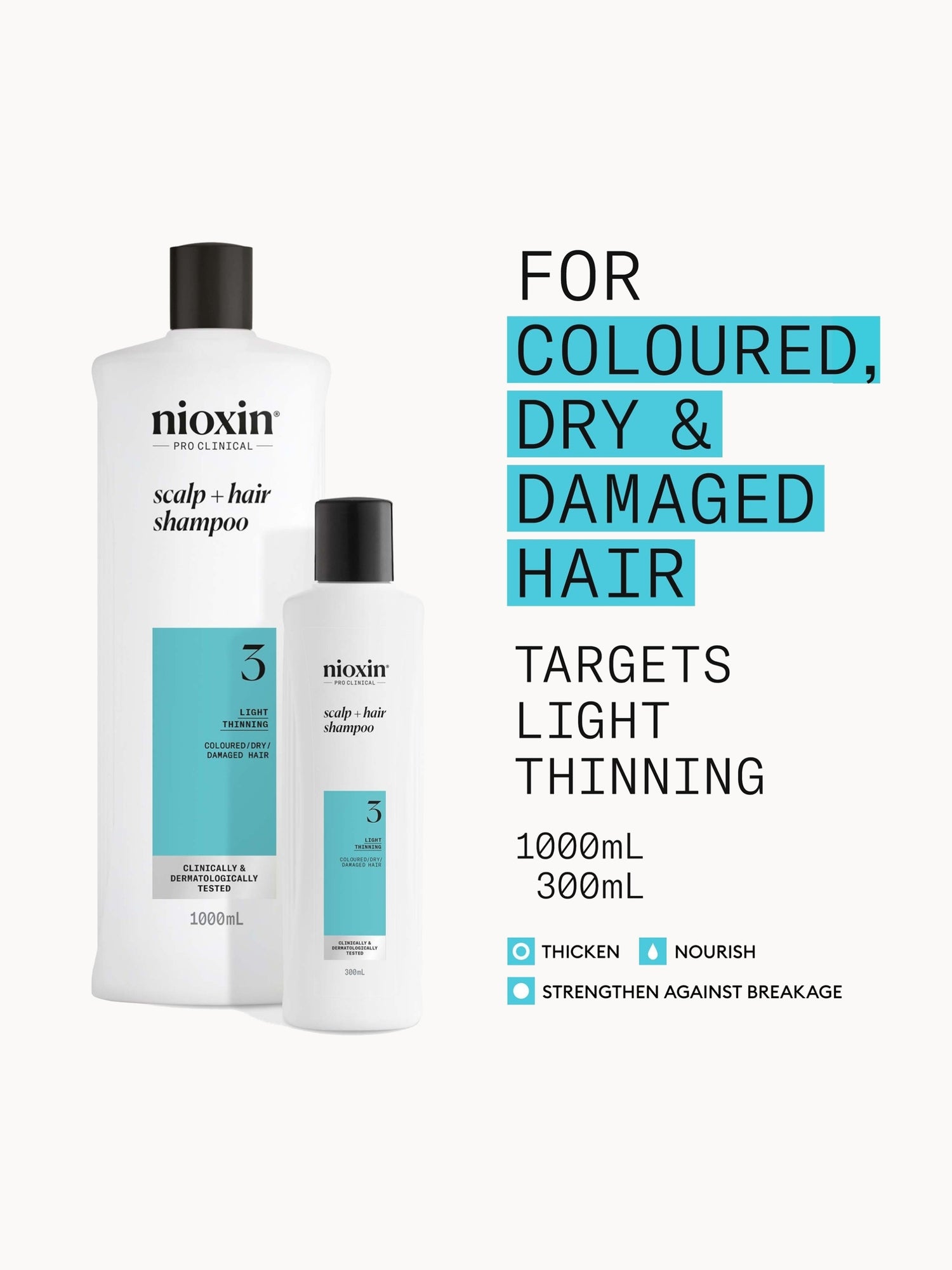 Wella Scalp + Hair Thickening System 3 Shampoo 300ml - Wella Professionals | Buy Online NZ - UKIYO Wanaka