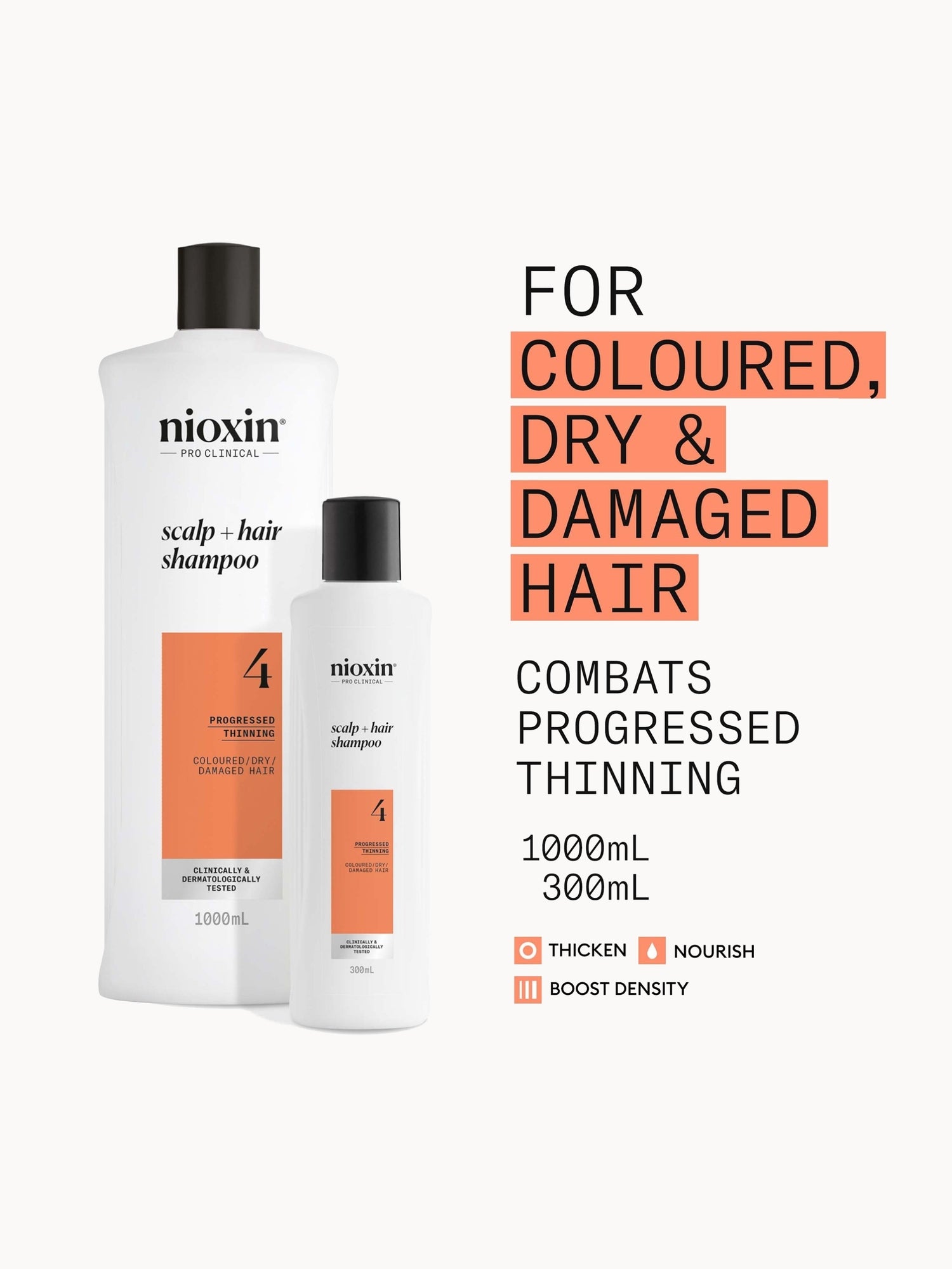 Wella Scalp + Hair Thickening System 4 Shampoo 300ml - Wella Professionals | Buy Online NZ - UKIYO Wanaka